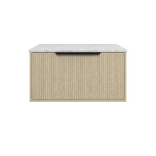 Elwood Dockland 750mm Carrara Wall Hung Single Vanity Unit